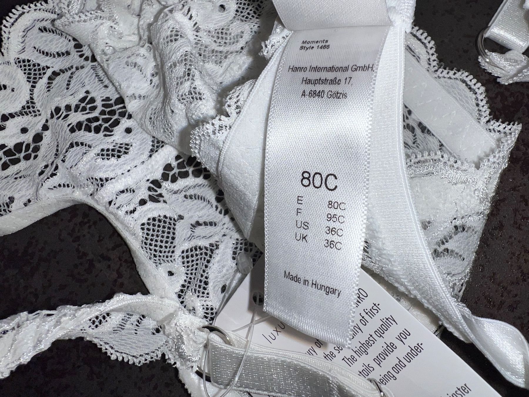Hanro Altra biancheria intima: BH HANRO 80c neu – Nuovo (secondo la descrizione) da Dornach venduto da samuti 1