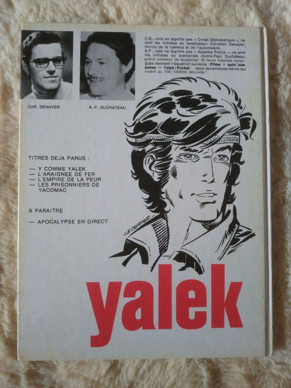Fumetti: Yalek - L'Araignée de Fer  – Usato da Farvagny-le-Grand venduto da LaCaverne 1
