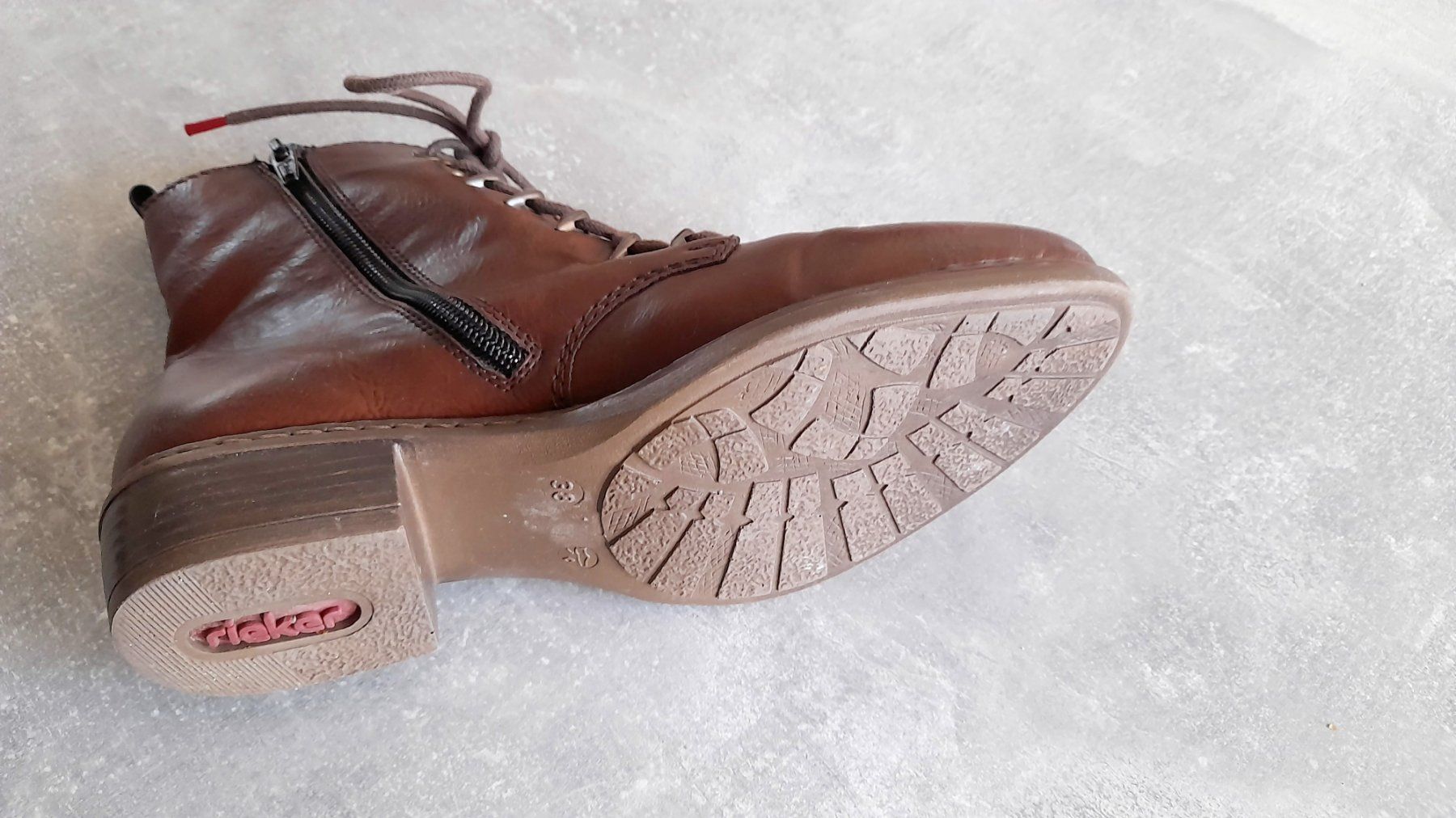 Rieker Scarpe da donna: Elegante braune Boots Rieker – Usato da Schaffhausen venduto da col_t6cz 3