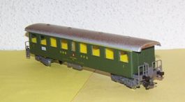Kleinbahn H0 394 SBB Seetalbahn ABi mit offenen Plattformen