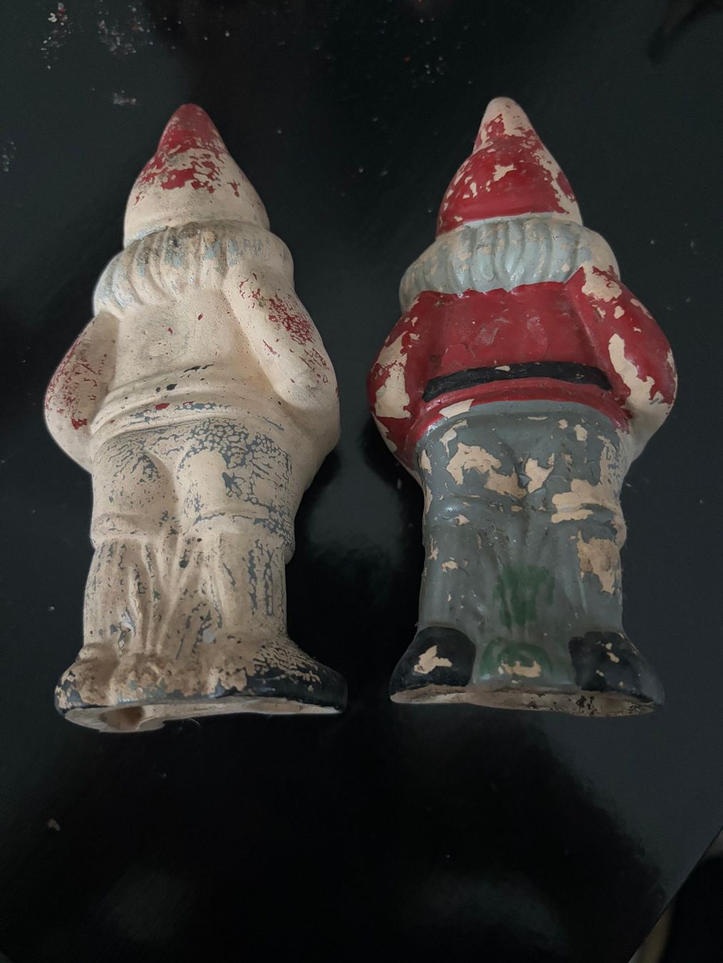 Statuette: Alte Gartenzwerge aus Ton, 6 Stk – Usato da Jegenstorf venduto da Hibiscus11 8