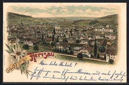 Litho Herisau, Panorama mit Fernsicht