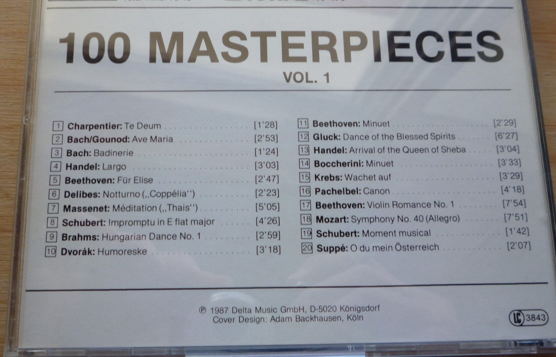 CDs: Klassik CD Box mit 5 CD's – Gebraucht aus Rieden SG von Brockehuesli 3