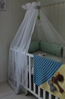 Baby Baldachin inklusive Stange mit Standfuss
