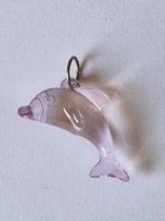 Anhänger Delfin lila transparent neu