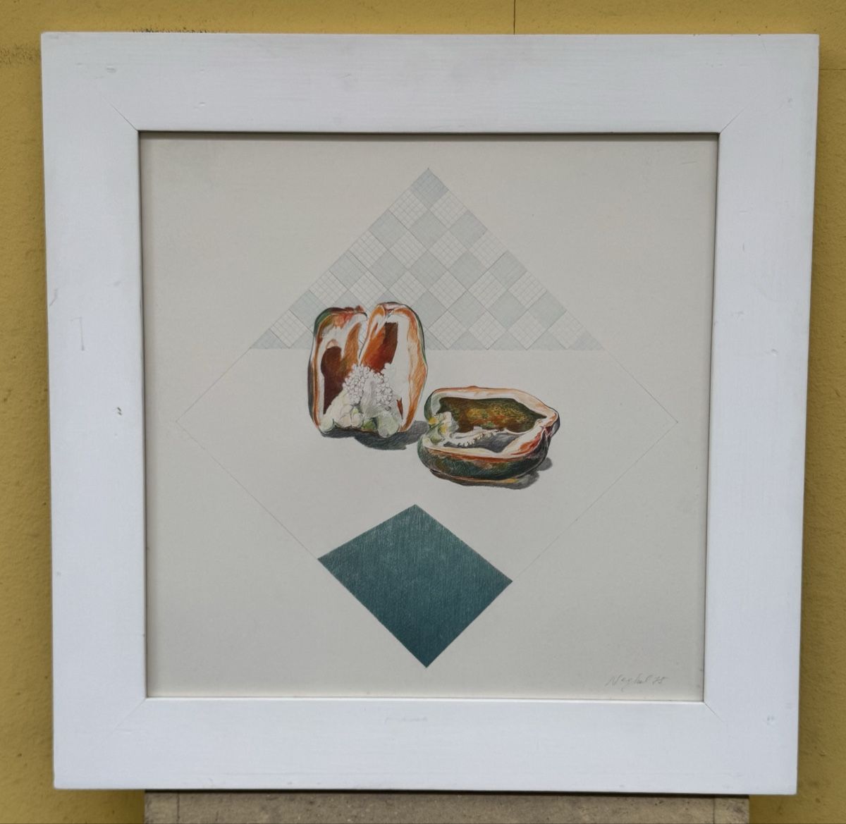 Grafica & Litografie: Lithos Hand signiert Rolf Naghel – Usato da Schlieren venduto da Freundlich02