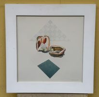Lithos Hand signiert Rolf Naghel