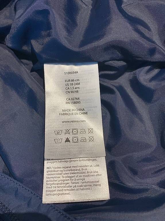 Giacche & Cappotti: Reima Daunenjacke Gr. 86 – Usato da Muri AG venduto da Florida30 3