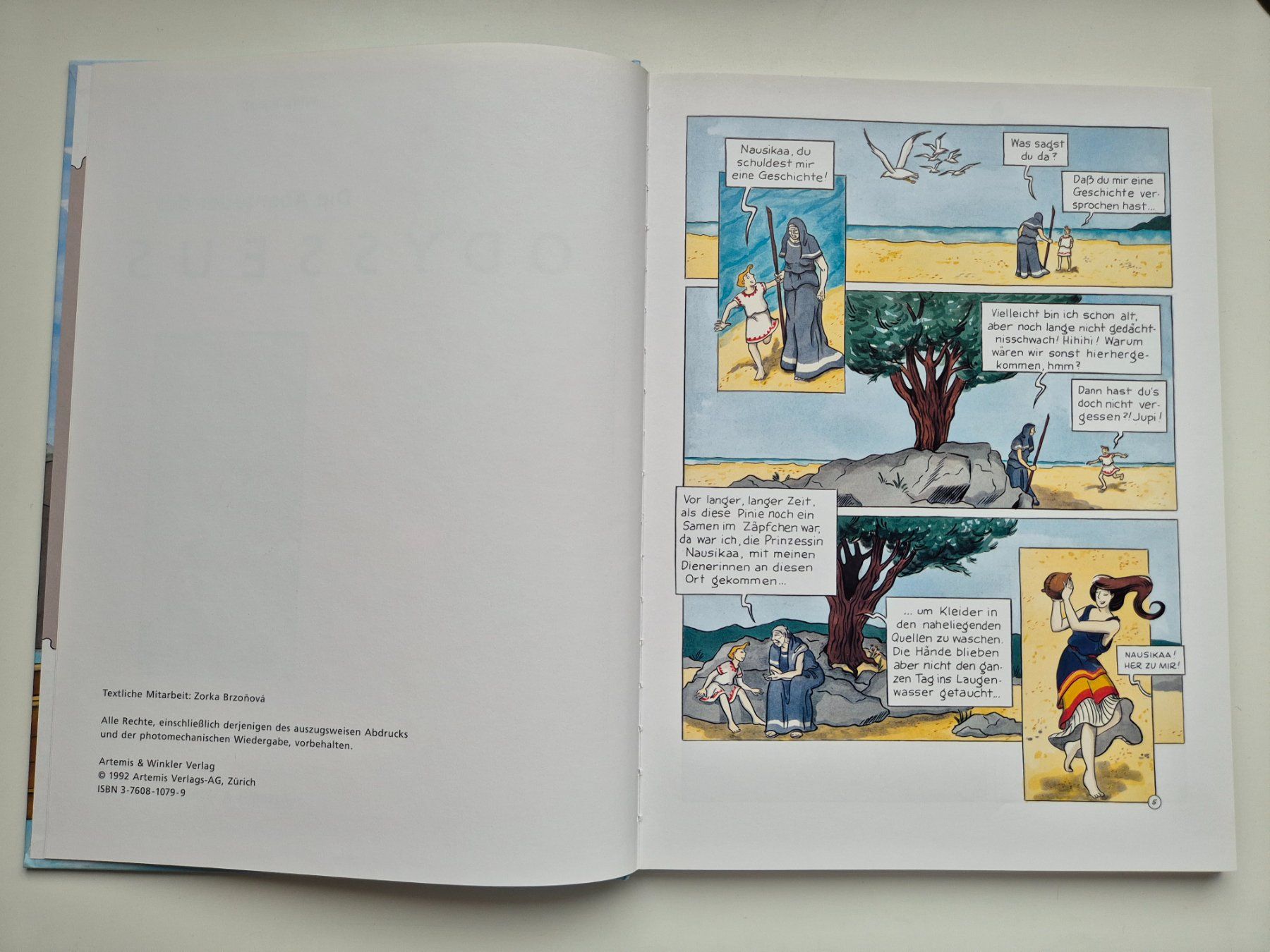 Comics: Die Abenteuer des ODYSSEUS      Comic Buch – Neu (gemäss Beschreibung) aus Niederweningen von Obson 2