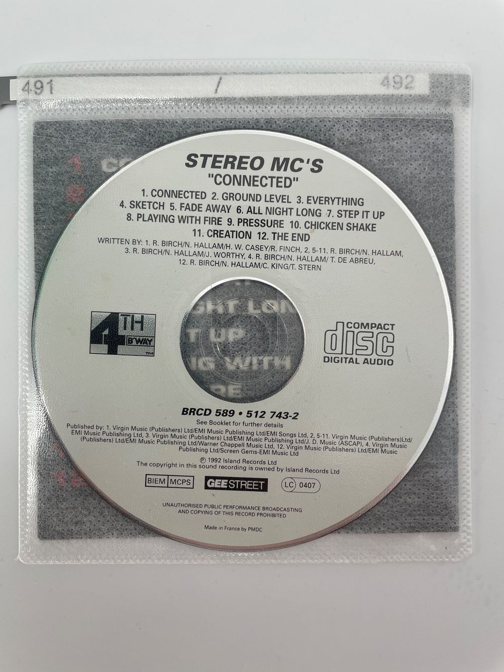 CD: Stereo MC's - Connected CD – Usato da Auenstein venduto da moin. 1