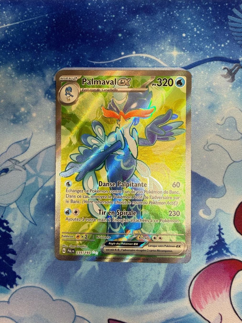 Pokémon Carte collezionabili: Palmaval FA - PAL 235 FR – Nuovo (secondo la descrizione) da Courgenay venduto da ScamBoxOff