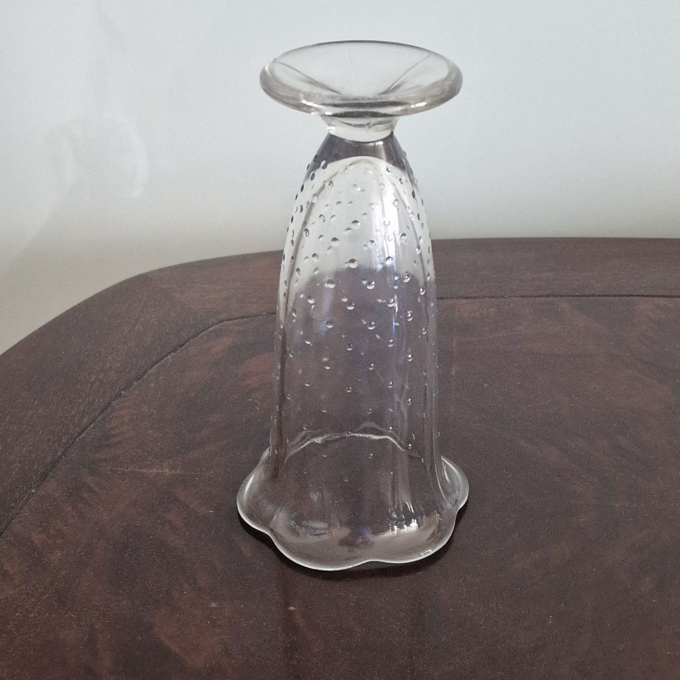 Vasi & Recipienti: Dekorative Vintage-Glasvase mit Blasenmuster – Usato da Birr venduto da dem_9xtm 5