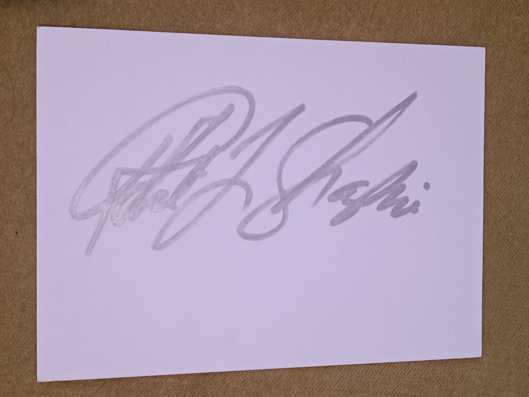 Autographes: Robert Shapiro - US Staranwalt - handsigniert – D'occasion à Menziken par Artographs