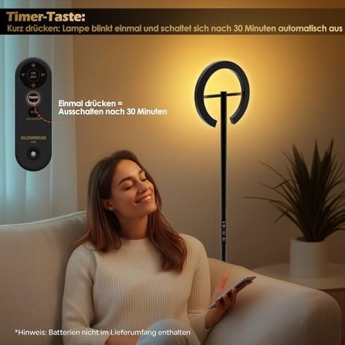 Lampade: Helle LED Eck Lampe Fernbedienung Stehlampe – Nuovo e nell'imballaggio originale da Hundwil venduto da pak_b5sl 2