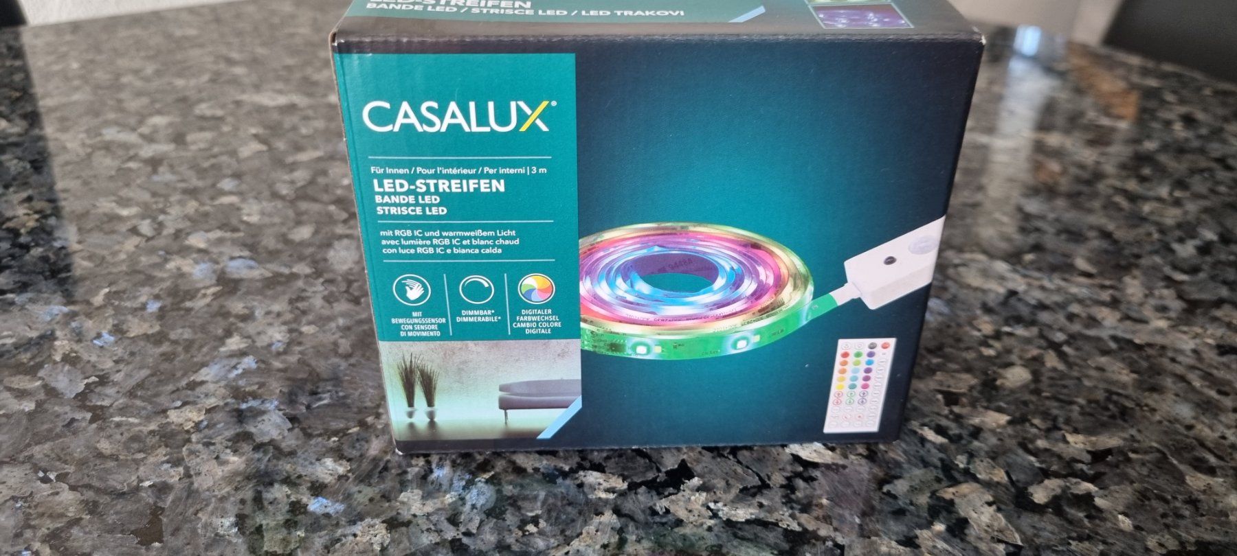 Ghirlande e barre luminose: Casalux LED-Streifen 3m mit Sensor beu – Nuovo (secondo la descrizione) da egliswil venduto da Maggy6