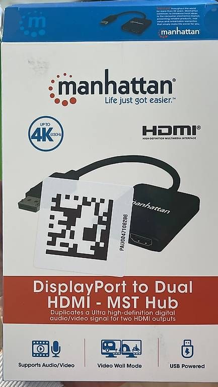 Unità & Adattatore: Adapter Display Port auf 2 HDMI – Usato da Ruggell venduto da bwi_k5zs 3