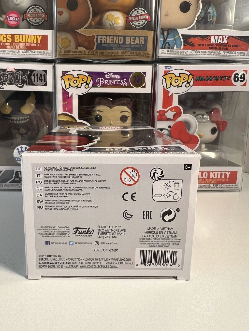 Funko Statuette: Funko POP! Marvel Red Hulk Edition Limitée – Nuovo e nell'imballaggio originale da Le Mouret venduto da perfectbijou 5