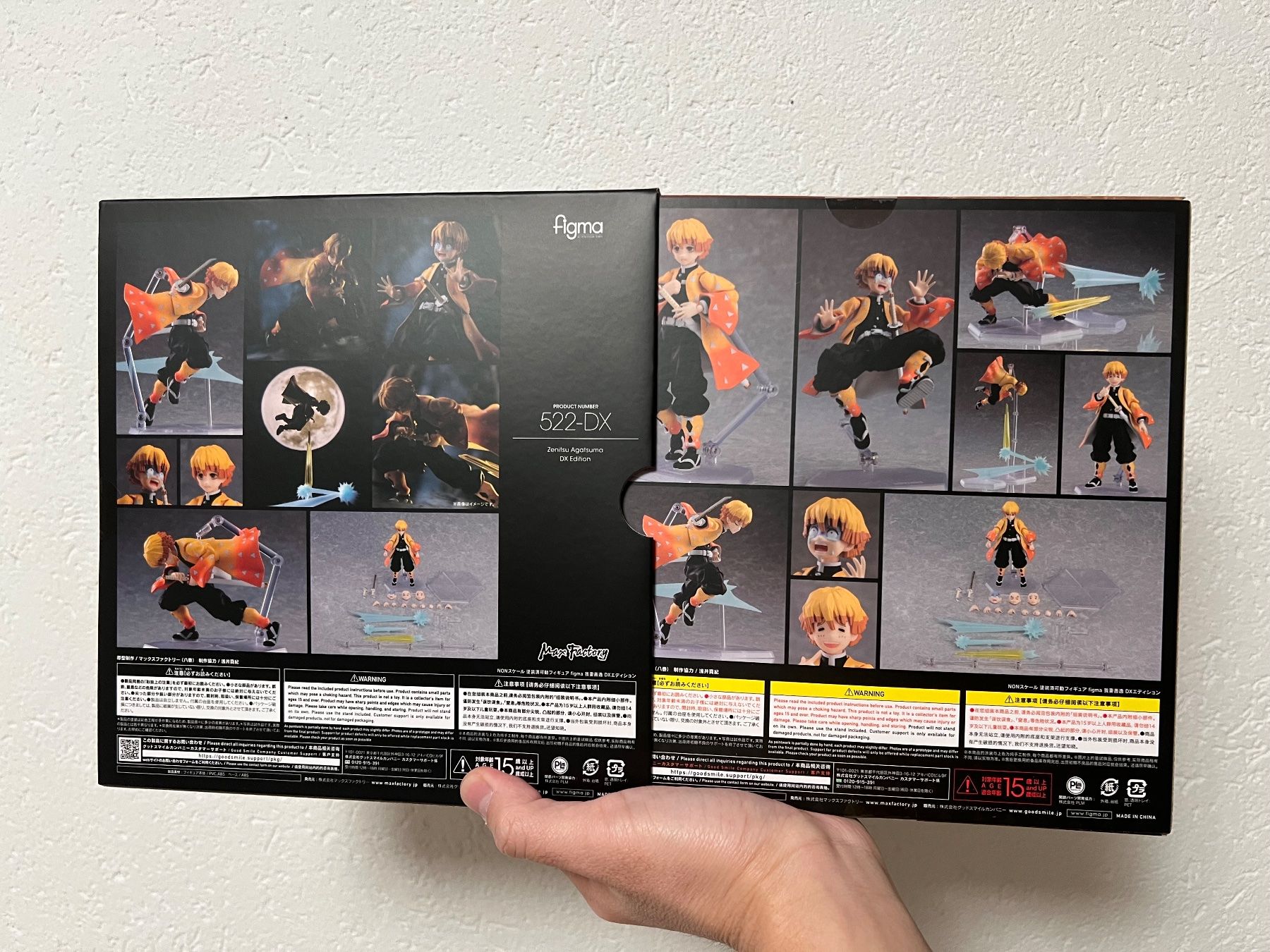 Max Factory Statuette: Demon Slayer Zenitsu Figur Figma 522-DX – Nuovo e nell'imballaggio originale da Dielsdorf venduto da cjpulia 1
