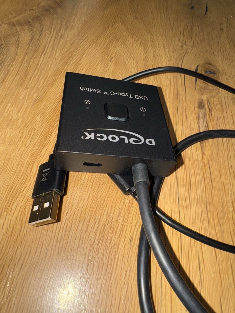 Unità & Adattatore: DeLock USB-C Umschalter – Nuovo (secondo la descrizione) da Grosswangen venduto da winkelfeld 2