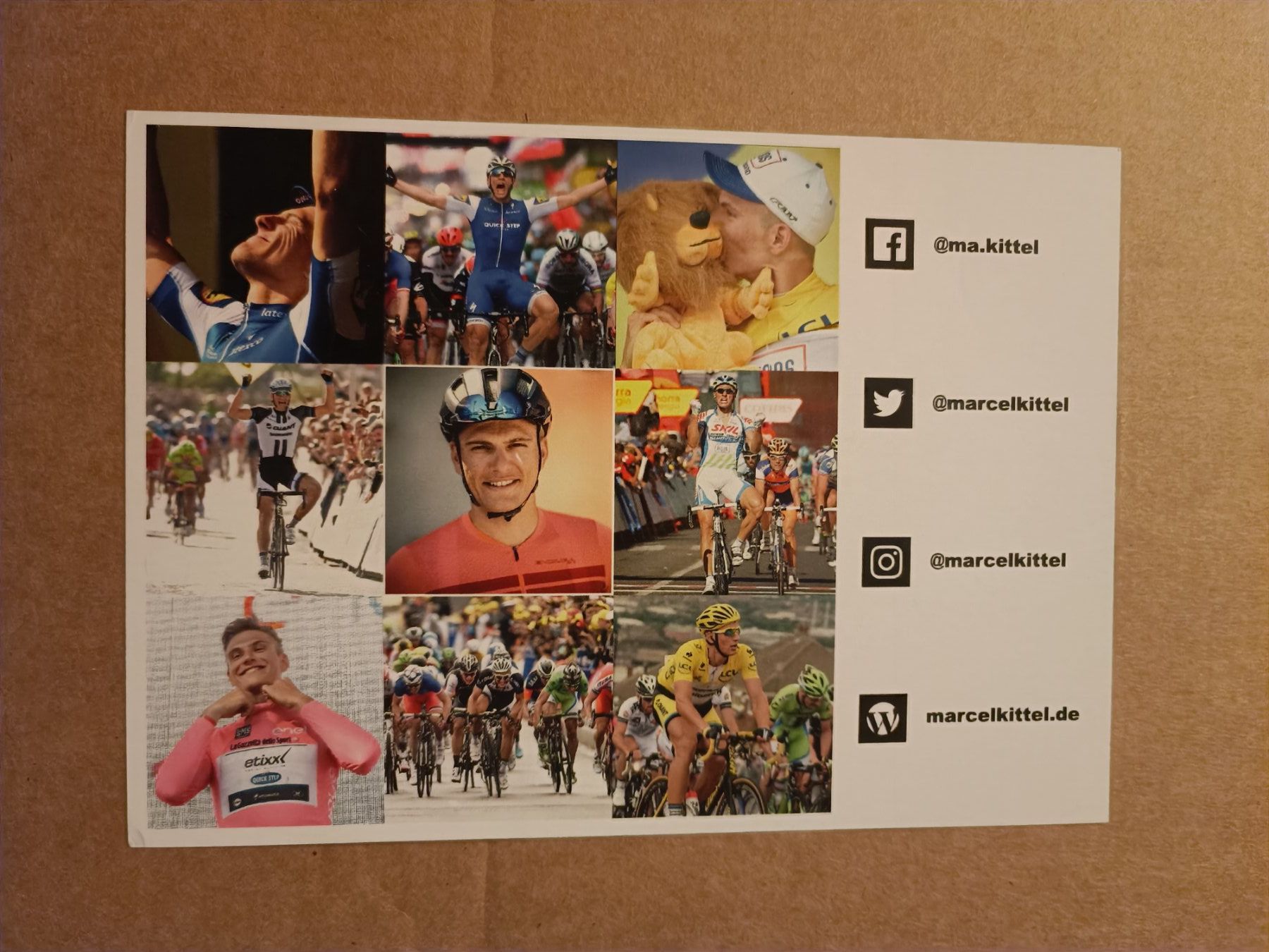 Autografi: Marcel Kittel - handsigniert – Usato da Menziken venduto da Artographs 1