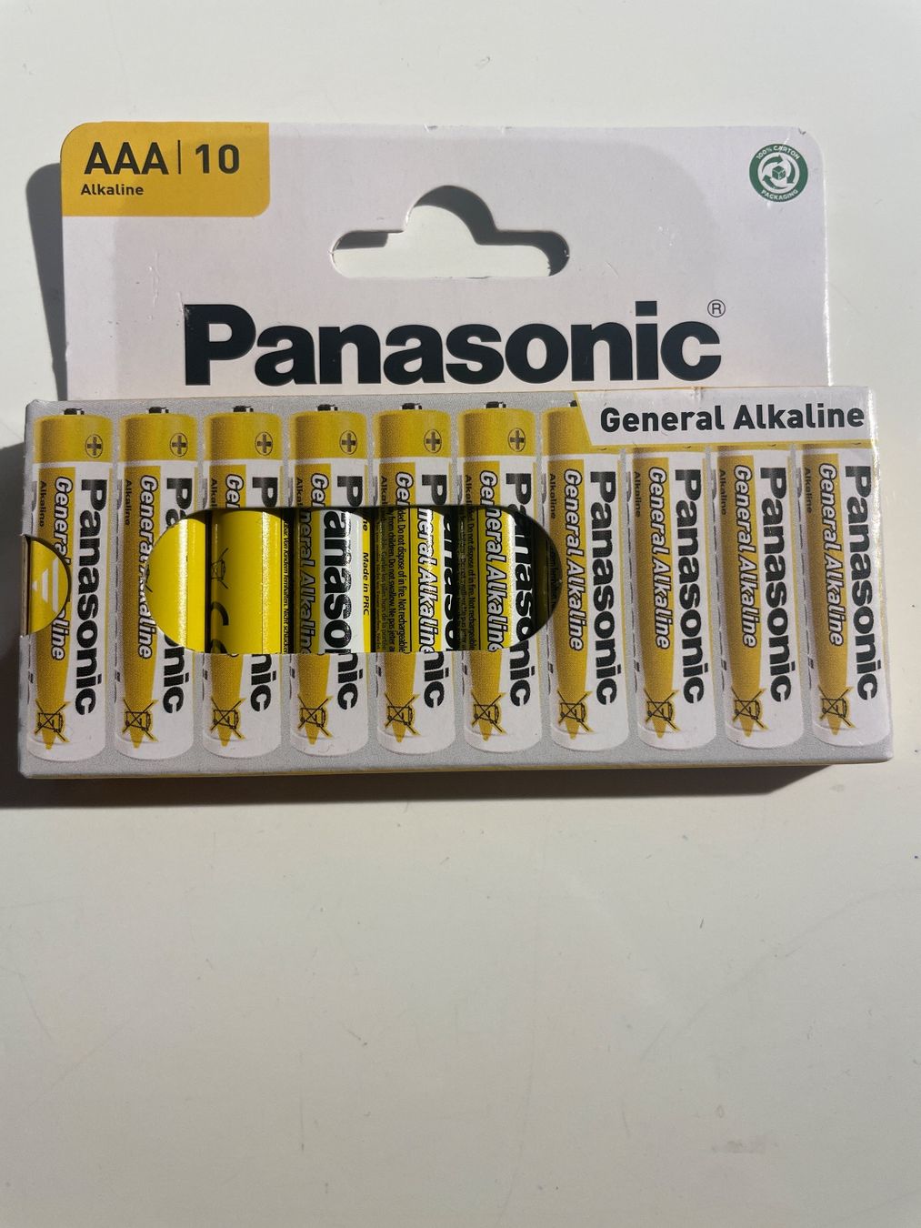 Panasonic Caricatori & Batterie: F 971 ) Panasonic AAA 10 St. Batterien – Nuovo e nell'imballaggio originale da Diepoldsau venduto da Ganthammer