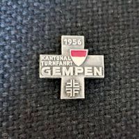 Turnkreuz Kant. Turnfahrt Gempen 1956.