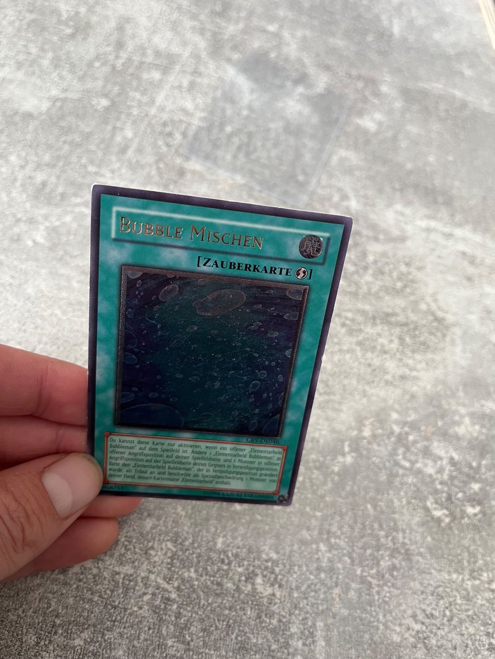 Yugioh Carte collezionabili: Bubble Mischen (CRV-DE046), Ultimate Rare – Usato da Gränichen venduto da Pauli94 2