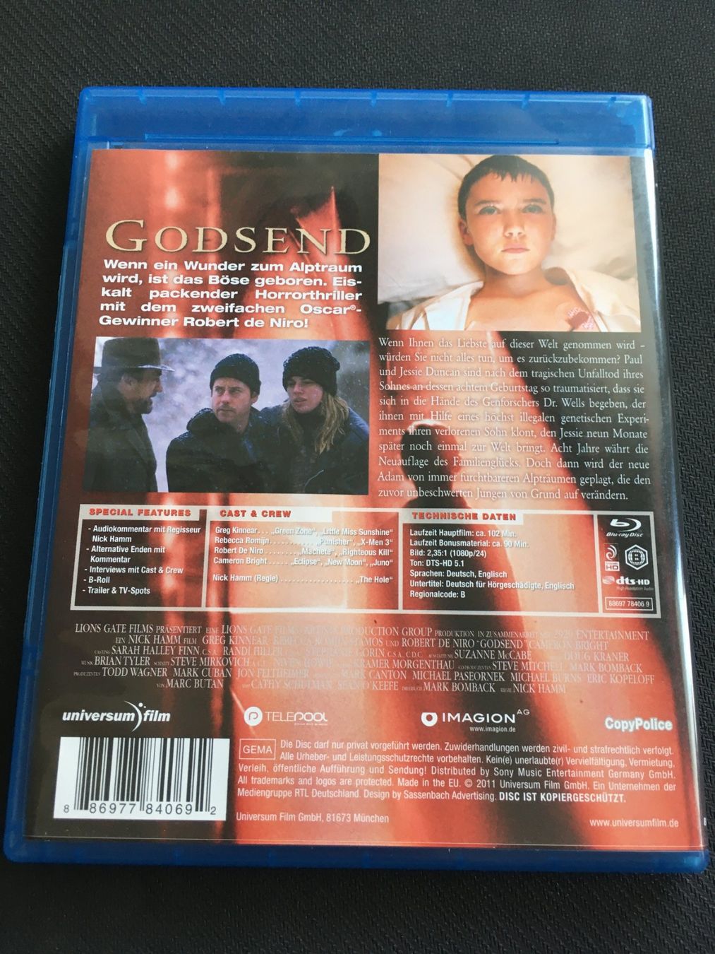 Tutti i DVDs: Godsend [Blu-ray] – Usato da St.Gallen venduto da MedienJoe 1