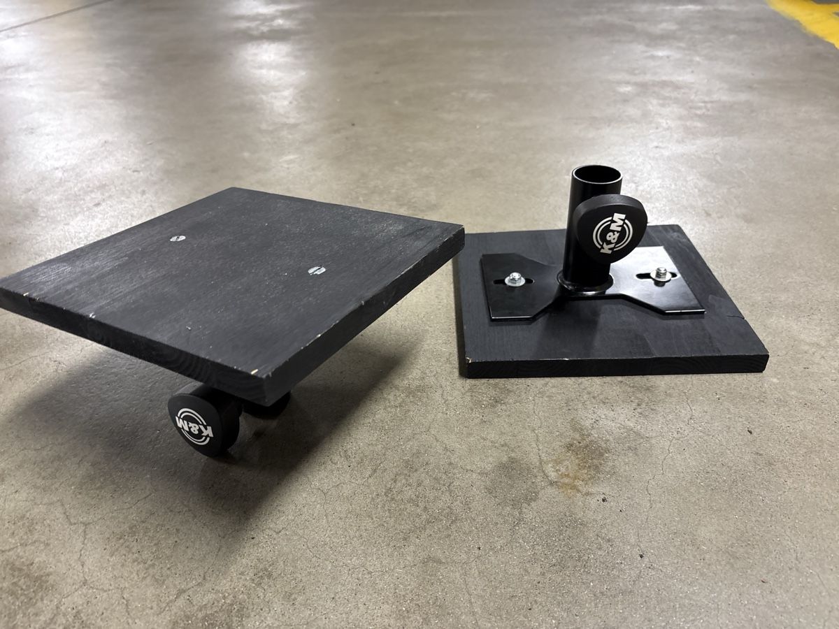 König & Meyer Supporti a parete: K&M Speaker Stand Base Platten – Usato da Zürich venduto da dieghe