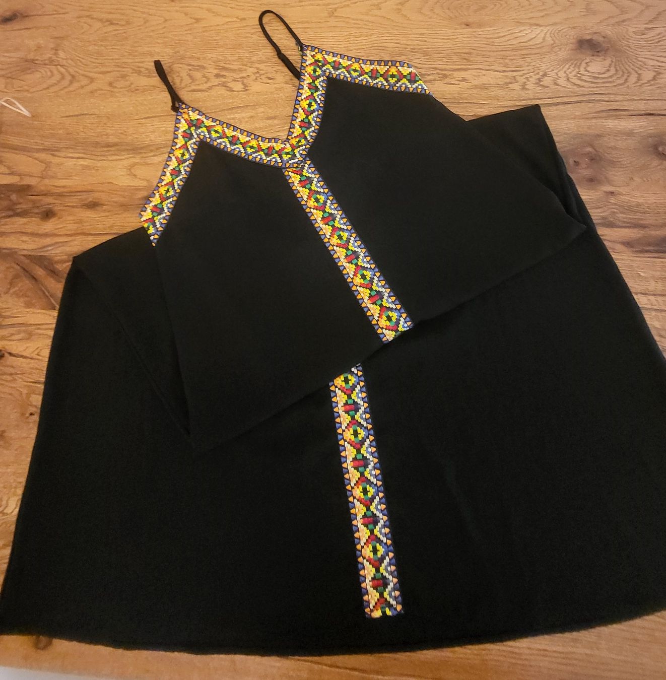 Vestiti: Maxikleid mit Geo Bandmuster – Nuovo (secondo la descrizione) da Basel venduto da sci_67ms 4