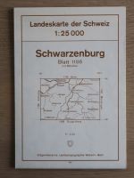 Landeskarte 1:25000 – 1186 Schwarzenburg