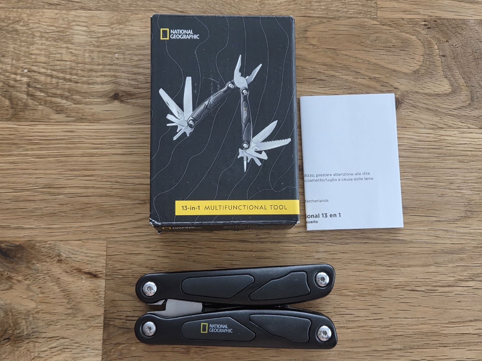 Tutti gli attrezzi: multifunctional tool national geographic [ abc 15 ] – Nuovo e nell'imballaggio originale da Villaz-st-Pierre venduto da petja31