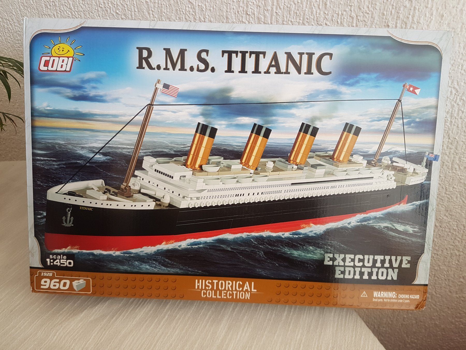 Cobi Kit di costruzioni: Cobi 1928 R.M.S. Titanic – Nuovo e nell'imballaggio originale da Basadingen venduto da tot_59zf