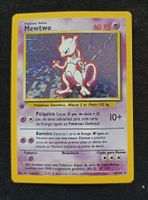 Mewtwo Holo 1ère Édition Pokémon Base Set Portugais