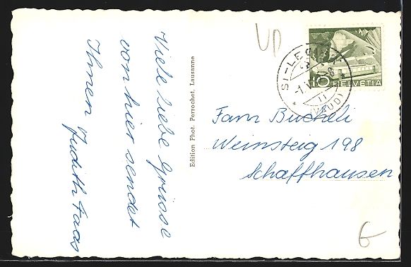 Cartes postales: AK St. Lègier, La Clairiere, 1959 – D'occasion à Berlin par bartko-reher 1
