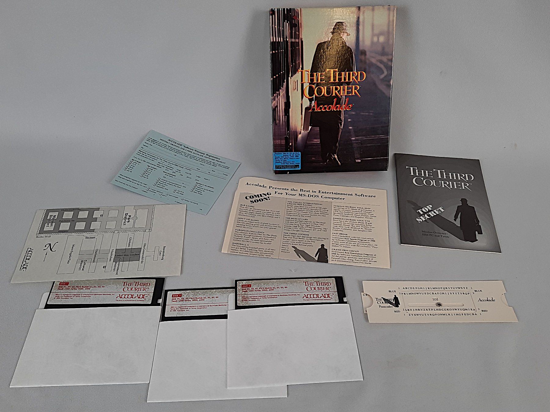Giochi: The Third Courier von ACCOLADE – Usato da Beinwil am See venduto da Restwert_Beinwil