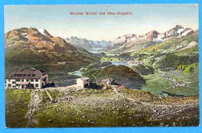 Ansichtskarten: Muottas Kulm 1915 - gestempelt Feldpost Bataillon 161 – Gebraucht aus Opfikon von Prophila