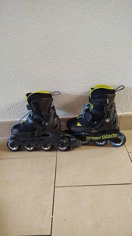 Pattini in linea & Pattini a rotelle: Rollerblades Inliner verstellbar Gr. 28-32 – Usato da Menzingen venduto da Verena1810