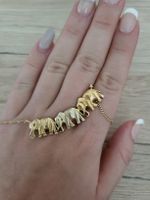 Süsse Elefantenkette 🐘 aus 18 Karat Gold