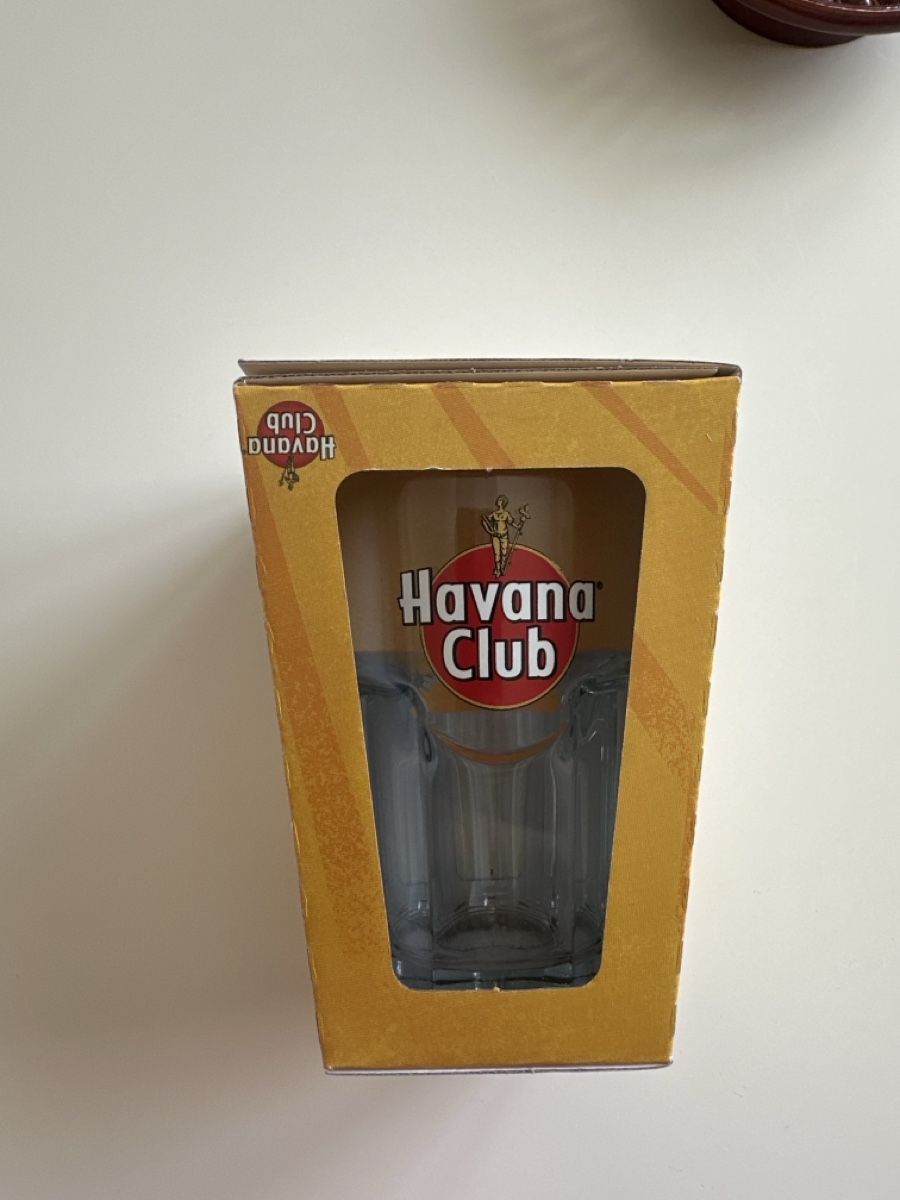 Havana Club Bicchieri: Havana Club Glas Neu – Nuovo e nell'imballaggio originale da Winterthur venduto da nic_r7kj