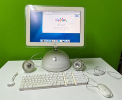 iMac G4 1.25 Ghz, Nachtischlampe, 17" 80GB Wifi, top Zustand