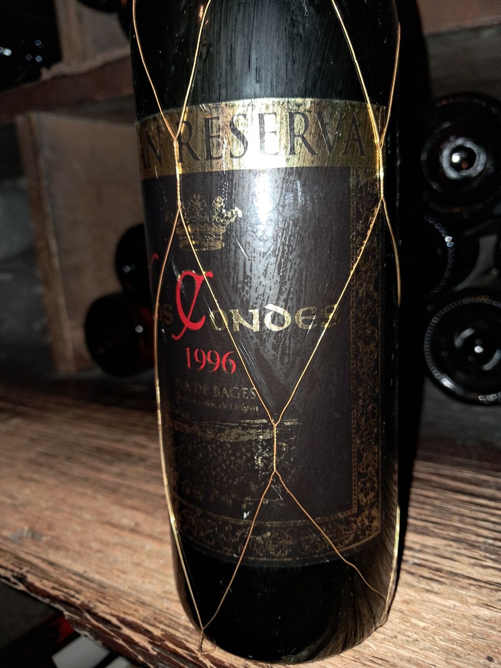 Vino: Los Condes Gran Reserva 1996 – Nuovo e nell'imballaggio originale da Le locle venduto da juliensaran 3