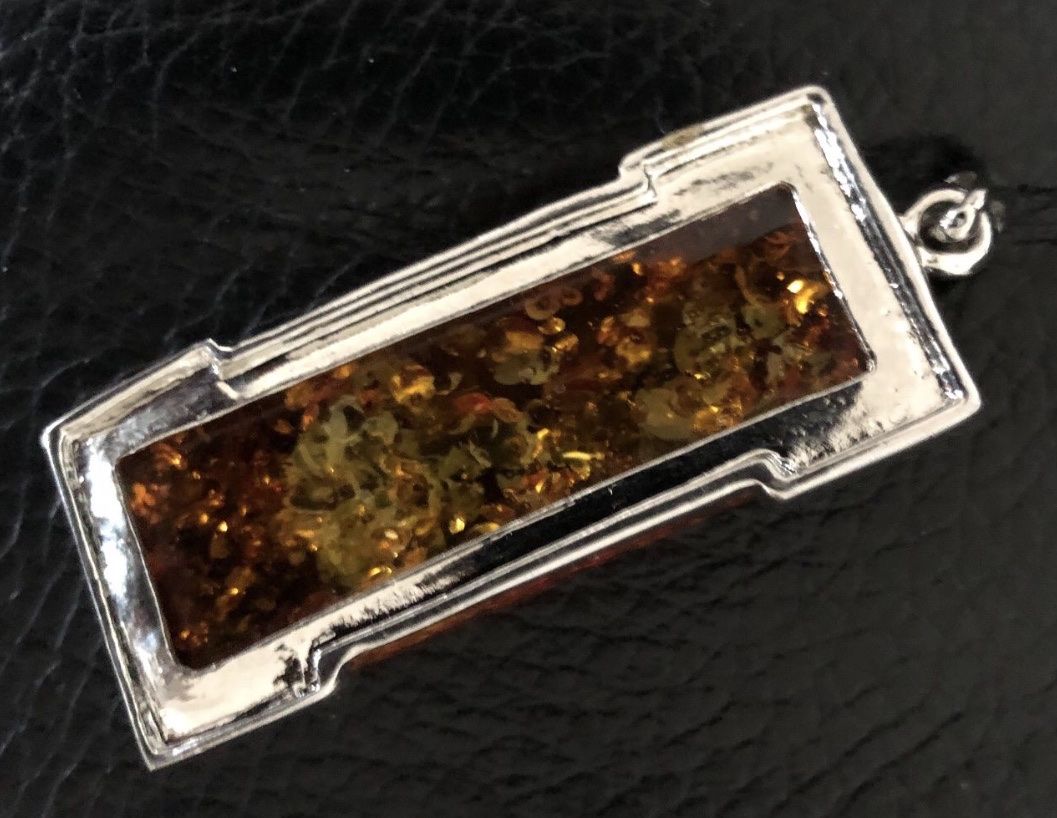 Sonstiger Schmuck: Set Halskette und Anhänger aus Bernstein – Gebraucht aus Endingen von Warlock 3