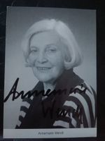 Annemarie Wendl - Lindenstrasse - signierten Autogrammkarte