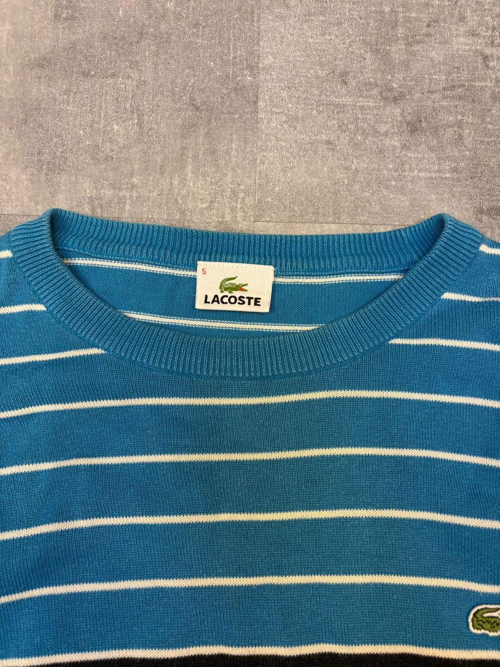 Lacoste Maglioni & Felpe: Lacoste Sweater gestreift - Grösse L – Nuovo (secondo la descrizione) da Werdenberg venduto da hase.vintage 2