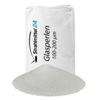25 kg Glasperlen Strahlmittel 100-200 µm