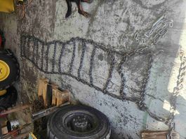 Schneeketten Traktor, 24" Pneulader 11mm Forst
