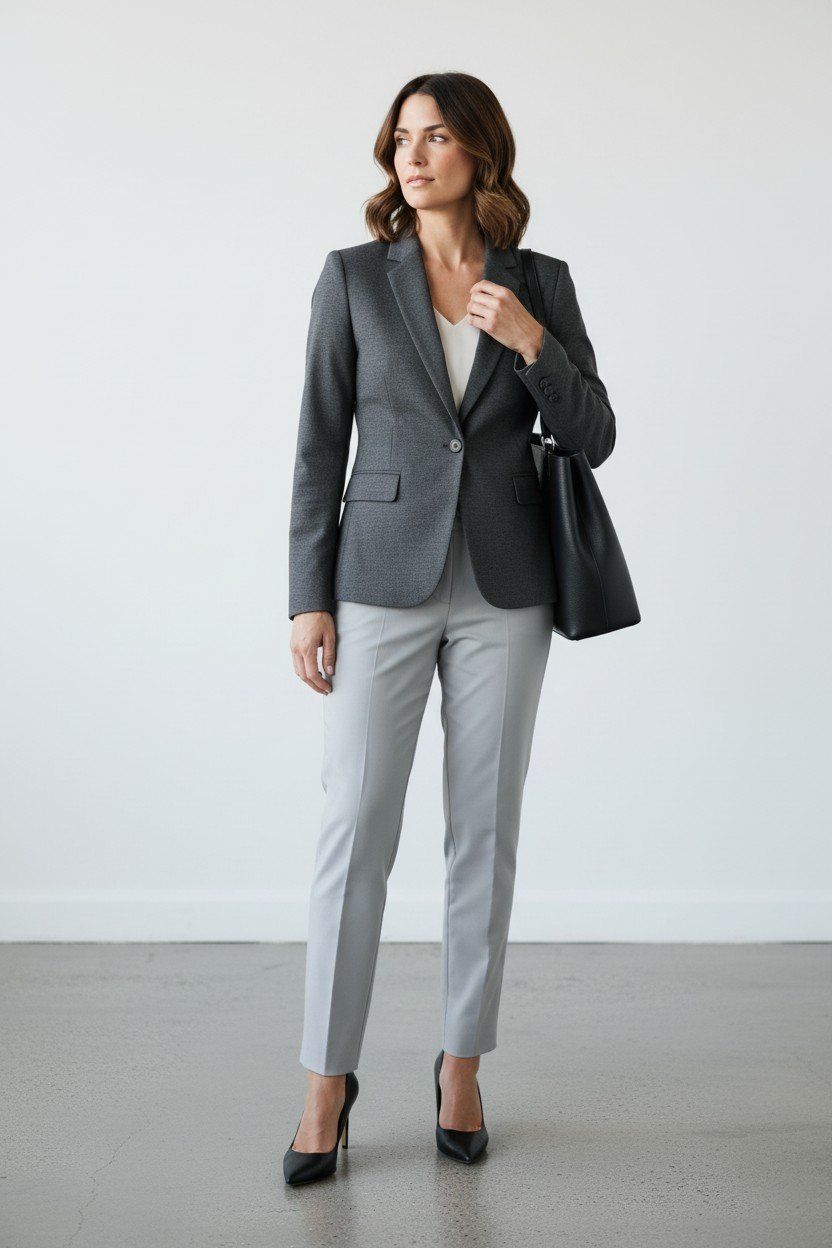 Comma Giacche: Comma Damen Businessblazer grau Gr. 40 – Nuovo (secondo la descrizione) da Meilen venduto da MaisonSelect 1