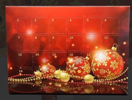 10 lehre ADVENTSKALENDER für mini PRALINEN
