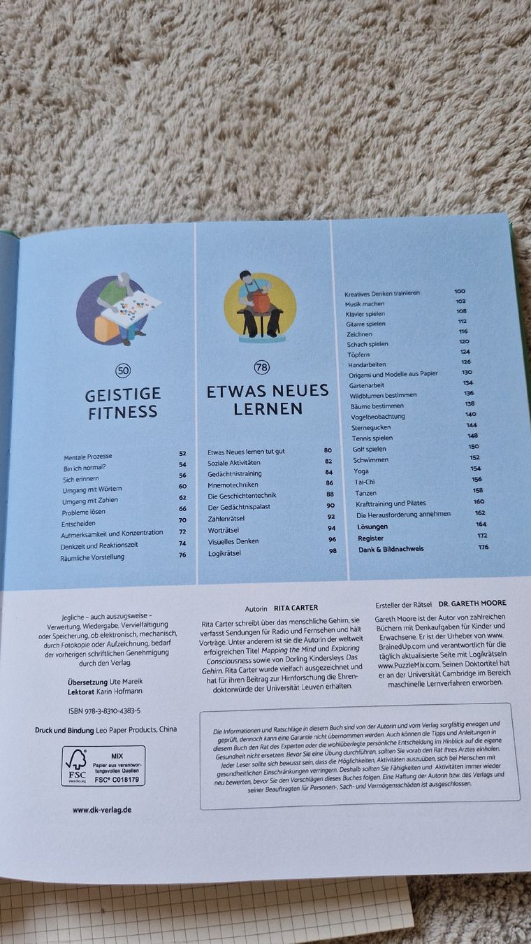 Livres: Sachbuch Gehirn Fit – D'occasion à Kleindöttingen par niti_oe 3